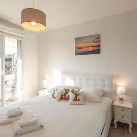 L8 Calm, Panoramic Sea View Withterrace, Parking & Ac Apartment Saint-Laurent-du-Var Exterior photo