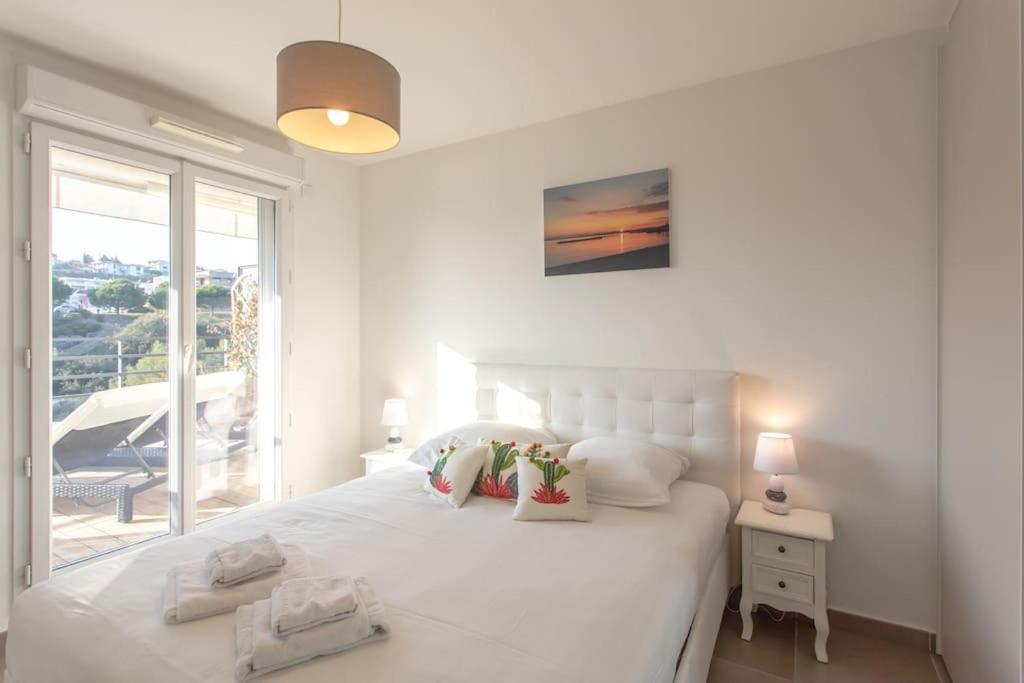 L8 Calm, Panoramic Sea View Withterrace, Parking & Ac * Saint-Laurent-du-Var