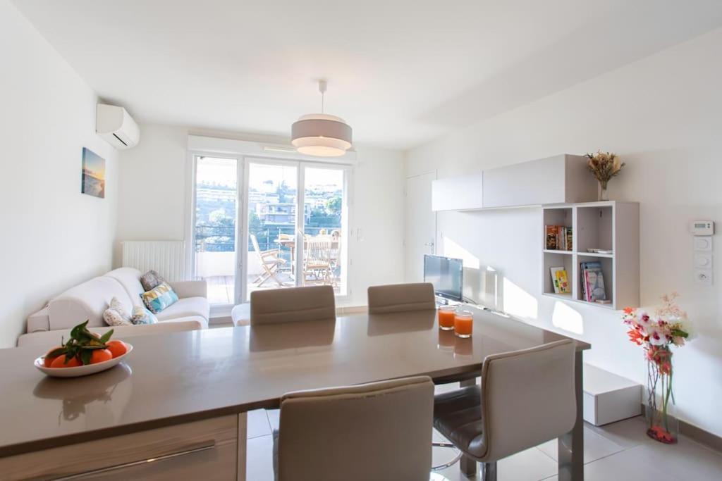 Apartment L8 Calm, Panoramic Sea View Withterrace, Parking & Ac